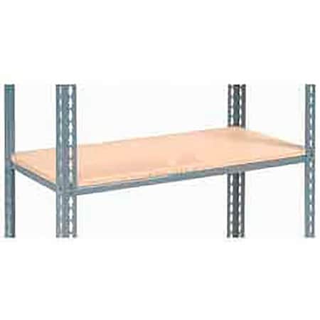 Global Industrial Boltless Shelf, 48 in W, 24 D, Gray B2297751